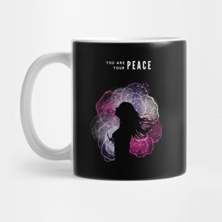 Girl in Peace Mug